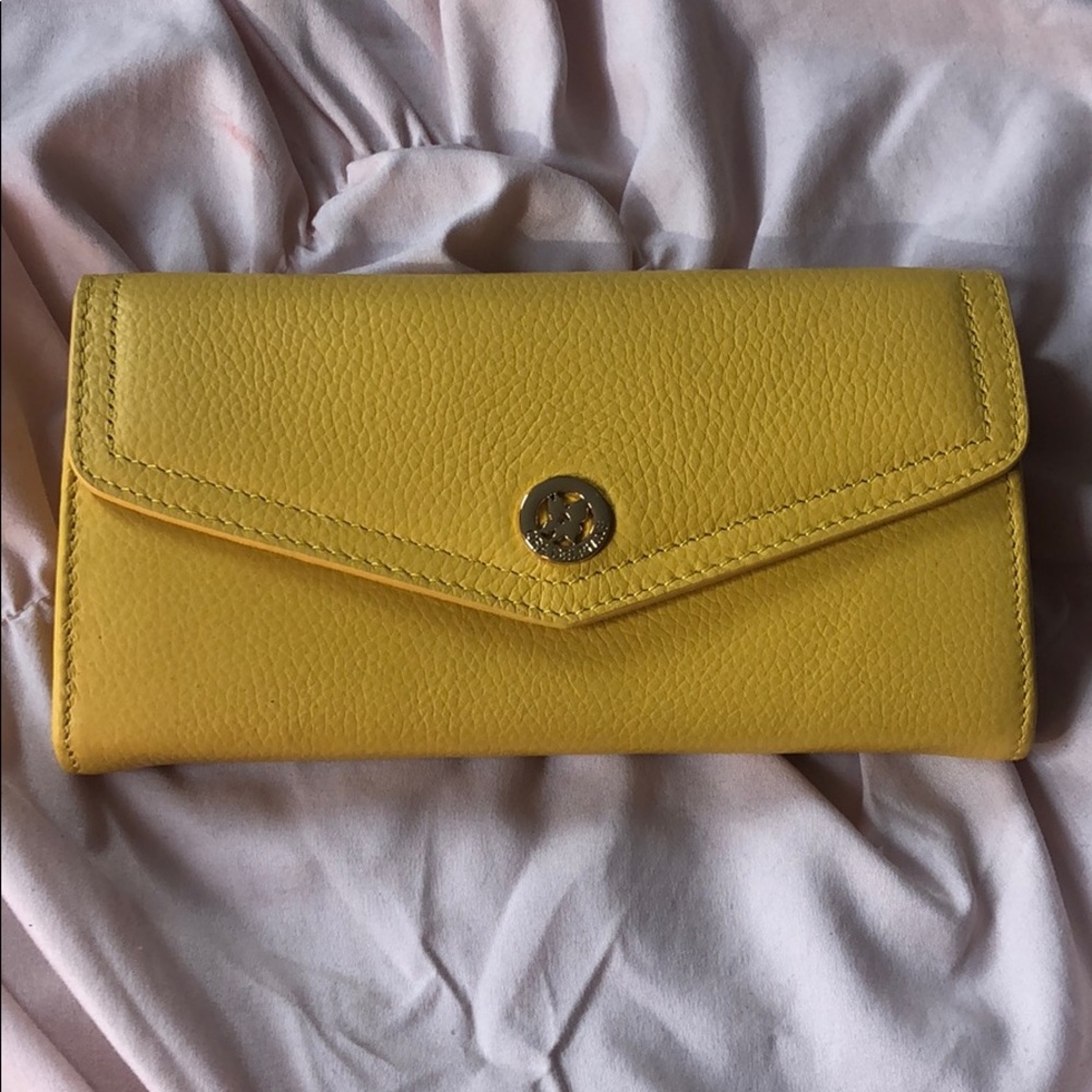 Beautiful yellow wallet